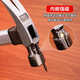 Australia and New Zealand woodworking horn high carbon steel strong magnetic fiber construction site hammer hammer hammer special hammer pitted right angle F1510M- round head pitted right angle hammer head 6 taels