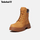添柏岚（Timberland）官方踢不烂女鞋大黄靴高帮厚底增高防泼水|A6GCF A6GCF754/小麦色 37.5