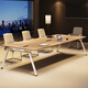 Ximulai conference table long table office desk and chair combination long table conference room table 3.2 meters conference table