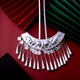 Yangyan ethnic minority headwear Guizhou Miao silver jewelry Dong hairpin tassel hairpin Hanfu hairpin stage performance accessories silver 1
