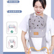 Jingyouyu's Belling Belt Newborn bébé avant et arrière à double usage horizontal et étreint bébé à l'âge de petit mois est facile à sortir de 0 à 1 ans tenant des artefacts purs [la tête du docteur et la protection de la colonne vertébrale 0-24 mois]
