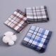 East World Classic Ancient Style Menk's's Maskerchief Cotton Maskerchief Sweat-Absorbing Retro Sentimental Couleur masculine Scarpe carrée Mandkerchief de coton Sweetchief Scarf Scarf Scarpe [3 packs] Bleu 40 * 40cm