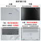 咔咔鱼适用红米REDMI Book 14 2025外壳保护膜REDMI Book 16电脑贴纸J7265键盘膜Z3725机身膜Y3519保护套 ABCD面+键盘膜+防蓝光屏幕软膜【留言型号】 REDM