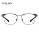 Tyrannosaurus (Bolon) Cadre de lunettes de myopie, 25 ans Nouveau produit Wang Hedi Même titane en alliage de sourcils de lune