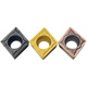 XMSJ CNC Blade Diamond CCMT09T304 Agujero interno de acero inoxidable 120404 Hoja de giro 09T308 Cuchillo 060204 CCMT060208AHLT9215