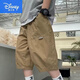 Disney (Disney) boys' cropped pants summer thin pure cotton children's work shorts loose handsome boys summer sports pants trendy camouflage seven. split pants 140 8-9 years old 125-13549-61Jin [Jin equals 0.5 kg]