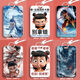 
Lotus cake CP Nezha Ao Bing student sliding cover card meal card bus card identity card access card campus style [677] short lanyard