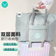 Easy travel travel bag moving business trip storage bag large capacity foldable luggage bag double layer fabric sky blue