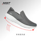 MBT curved bottom thick sole outdoor casual shoes for men and women Correct walking posture Breathable Lightweight MODENA 1479Y-Gray 9 (42.5)