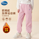 Disney Girls' Velvet Pants Winter Children's Sports Pants Autumn and Winter Corduroy Casual Pants SS98424-G Pink