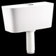 Jiumu Home Bathroom Squat-type Squat toilet with water tank 14099 Glaze easy to clean water curve front row White photo VIP privilege card enjoy discount