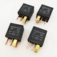 Zhongrunxiang relay 4 claws 5 plugs waterproof high current 24V 5 pins