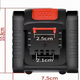 Worx (Worx) Batterie au lithium 9848 grande capacité Drive de charge universelle durable Drillage à main Charge de chargement lithium 21-998VF Batterie universelle à 15 cellules