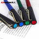Heiren frosted colorful pen for students and adults to write and practice calligraphy single with water absorber and ink bag business gift 3882 0.38mm
