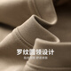 与狼共舞【含桑蚕丝】刺绣短袖T恤2025夏季新款印花亲肤圆领休闲上衣6037 卡其701 L (175)