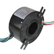 Kezhitu Customized Slip Ring Leitkollektiver Schlupfkollektor Ring XH3899 Innendurchmesser 38,1 Außendurchmesser 99 Multi-Channel-wasserdicht und hohe temperaturfeste 6-Draht 10A Eindraht 10A