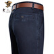
Old man's head jeans men's summer thin loose straight wash high waist business casual young and middle-aged long pants men's trend IG3892 Zhonglan 40