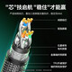 绿联（UGREEN）八类纯铜网线 CAT8类4万兆屏蔽疾速网络宽带成品跳线 适用ROG电脑竞技游戏笔记本 加厚编织3米 八类4万兆【机械外观 多重屏蔽】石墨烯 NW264 3米	15247