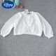 Disney Girls Schal mit Sommer dünne kühle Imitation Leinen Baumwolle Baby Klimaanlage Strickjacke Kinderprinzessin Sonnenschutz Jacke Gelb 140 [Empfohlene Höhe 120-130 cm]