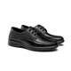 Aokang Men's Shoes Daily Casual Business Shoes Lace-up Low-top Leather Shoes Men's Genuine Leather Black Spring and Autumn Dad Men's Shoes Black 41