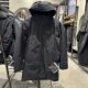 始祖鸟（ARC'TERYX）男款Ralle防风防雨棉服/中长款派克棉服 INSULATED 黑色Black X7371 M