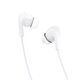 Xiaomi original typec wired headphones in-ear music sports headphones Huawei Honor Android Apple Universal Xiaomi Type-C headphones white