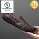 Zapatillas de frijoles de alta gama de la marca de carpintero de carpintería de carpintería para hombres HOOLUININO HOLO HOLCO ALTABLE BRITÁNICO BRITANCE NEGOCIO INVERSITO COMOLO SUGRO SOMPLE CONDUCCIÓN CONDUCCIÓN 9901 (Aviso) Negro 40 Estándar de cuero Tamaño de calzado
