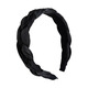 Kamalun (KAMALUN) light luxury women's headband 2025 new high-ceiling face washband hairpin headband high-end going out headwear black brand gift box