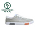 Woodpecker Old Pékin Chaussures en tissu pour hommes en automne chaussures de toile respirante usure et polyvalente semelle douce et confortable Chaussures à tendance décontractée pour hommes 6636 Gray 39 245