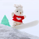 Gabriel Plush Bunny [Producto nuevo] Juguetes Dome Doll Pleasant Doll Toys 38 Capter Gift W3524 Dome 25cm