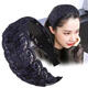 Case makeup Chinese Valentine's Day white hair headband temperament hairpin wide edge widened thin fashion Internet celebrity hair hoop popular wide edge lace headband black