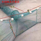 GJXBP drag net drag 1i net clear pond net household fish pond fishing net pull fish net scraper net fence block fishing net fishing net partition thickened one finger hole 1 meter high 2 meters wide tail length 3 meters