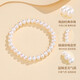 CHINA GOLD Freshwater Pearl Bracelet Women's Fashion Jewelry DIY Bracelet Birthday Gift for Girlfriend, Wife, Mother, Elders Practical Plain Pearl Bracelet