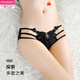 Modal women's underwear lace sex confusing women's summer thin style low waist sexy tempting hot 2025 new style fashion 922 blue 239 black 234 purple 983 watermelon red M