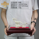 Pékin Famille Sterling Silver Ruyi Ornements, 999 Artisanat Ruyi Déplacement de nouvelles cadeaux de ménage ouvrant des cadeaux de ménage, tout est bonne fortune 1688 grammes