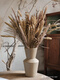 AIMAN natural real flower dried bouquet wedding B&B scene layout reed rabbit tail grass forest decoration clothing store decoration main picture complete set including vase