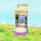 森贝儿家族（Sylvanian families）日版黑波斯猫妹妹 过家家女孩玩具玩偶套装 生日礼物送儿童礼物
