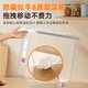 Camellia (CHAHUA) rice bucket household insect-proof and moisture-proof sealed rice storage bucket flour collection nano cylinder thickened kitchen with pulley 10Jin Jin equals 0.5kg free rice cup flip cover with pulley