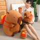 Beishangxing Kapibala Doll Capybara Doll Birthday Gift for Women Plush Toys Rag Doll Men Backpack Fries 33cm