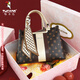 Woodpecker (TUCANO) women's bag 2026 new handbag high-end printed large capacity shoulder crossbody bag Valentine's Day birthday gift high-end coffee-gift box style for mom