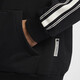 Nike-Paar Sweatshirt Herren und Frauen Herbst und Winter Lauftraining Sportswear Kapuzeplüsch Plüsch verdickter warmer Pullover HJ3882-010 Schwarzes Innenfutter m