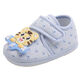 Remtin Frühling und Herbst 0-1 Jahr alte männliche und weibliche Baby Kleinkindschuhe 3-6-12 Monate Baby Stufe Frontschuhe Neugeborene Babyschuhe Single Schuhdruck kleiner Tigerblau (Rindfleischehne) 12,5 Innenlänge cm (11-13 Monate)