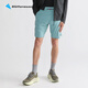 KLATTERMUSEN攀山鼠15563M针奈尔男款短裤-Nal Shorts M's 681/Mineral Blue（矿物蓝） S