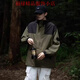 森马（Semir）登山服外套男士春秋款港风宽松情侣装夹克连帽防风防水 6227米白 3XL
