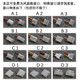丹斯提尼7cm 8cm 9cm12cm12V工业机柜散热风扇排气扇滚珠小型排风扇HXM671 4厘米厚度1CM24V
