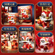 Balson Kinder Neujahr Geschenkspielzeug Baby früh unterrichten Klettern Head-up Electric Lion Dance Nationale Trend Musik Junge und Mädchen Spielzeug