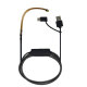 
Wen Yijia customized OV9734 endoscope camera module FPC soft cable tyep-c Android mobile phone ultra-fine endoscope 3 lens 75 depth of field 30-80mm 1.5 meters line length