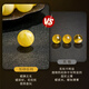 Yueyin Baichuan beeswax ball DIY amber loose bead accessories with certificate, ball about 14mm