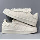 Pure original Putian shell head shoes women's black versatile retro black warrior autumn and winter sports casual shoes men's trendy white and black IF1585 42 (150mm)