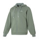 
Adidas jacket women's spring new hooded jacket fashionable comfortable warm knitted sports casual jacket cardigan IK9894 S
